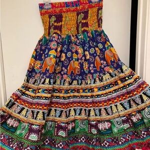 NEW - Colorful Bohemian Skirt